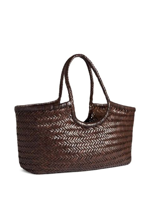 DRAGON DIFFUSION Big Nantucket handwoven big tote bag - Brown - zdjęcie produktu nr 2
