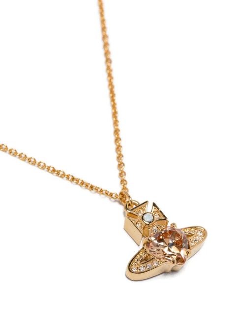 Vivienne Westwood Ariella Orb crystal-embellished necklace - Gold