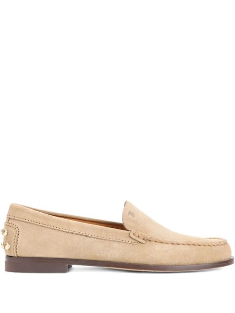 Tod's suede loafers - Neutrals - zdjęcie produktu nr 1