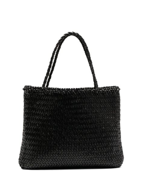 DRAGON DIFFUSION Pearl interwoven tote bag - Black - zdjęcie produktu nr 1