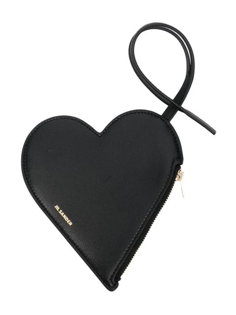 Jil Sander heart-shaped purse - Black - zdjęcie produktu nr 1