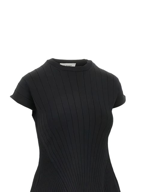 Sportmax ribbed mini dress - Black - zdjęcie produktu nr 2