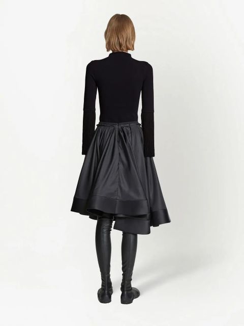 Proenza Schouler fringe-detail knitted top - Black