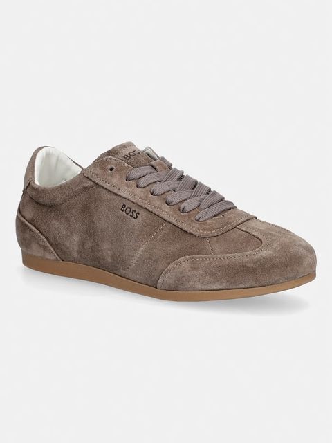 BOSS Solenne sneakersy damskie zamszowe - zdjęcie produktu nr 1