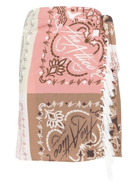 The Attico printed pareo - Neutrals - zdjęcie produktu nr 1