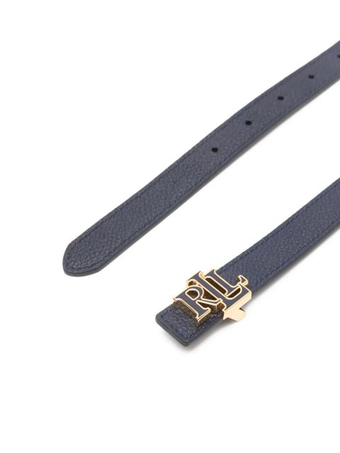 Lauren Ralph Lauren logo-buckle belt - Blue - zdjęcie produktu nr 2