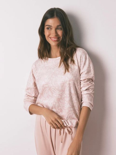 women'secret komplet piżamowy damska kolor różowy 3792067