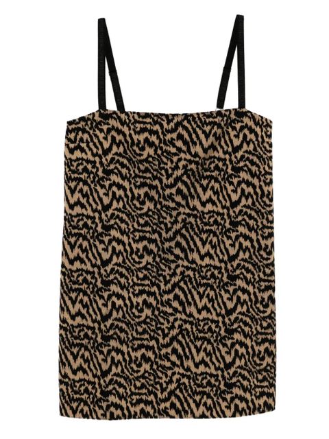 Reformation Adette dress - Brown - zdjęcie produktu nr 1