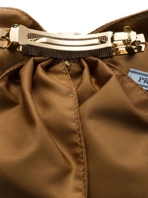 Prada Re-Nylon hair clip - Brown - zdjęcie produktu nr 2
