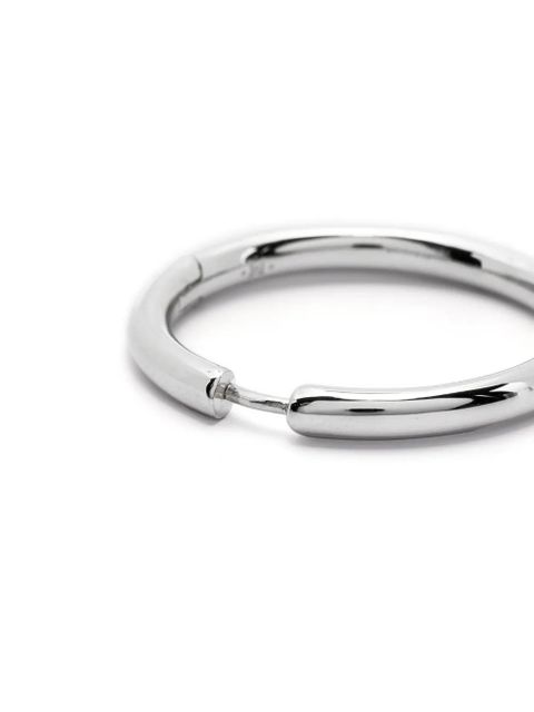 Missoma Tunnel medium hoop earrings - Silver - zdjęcie produktu nr 2