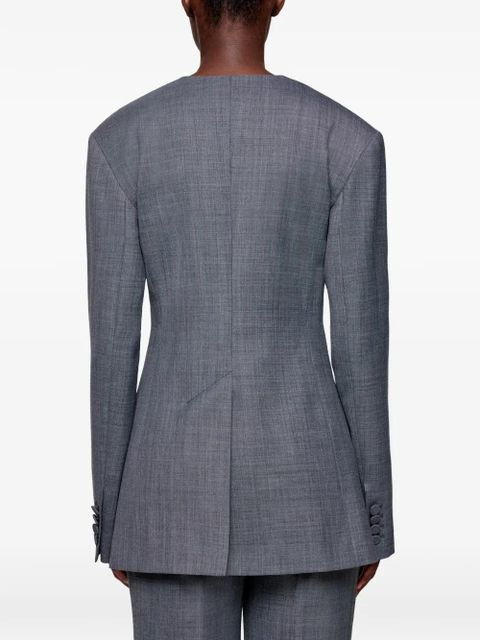 GANNI button-down jacket - Grey