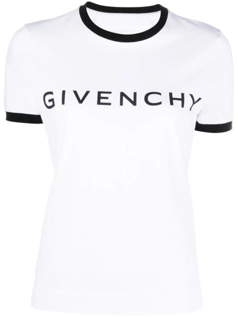 Givenchy logo-print cotton T-shirt - White - zdjęcie produktu nr 1