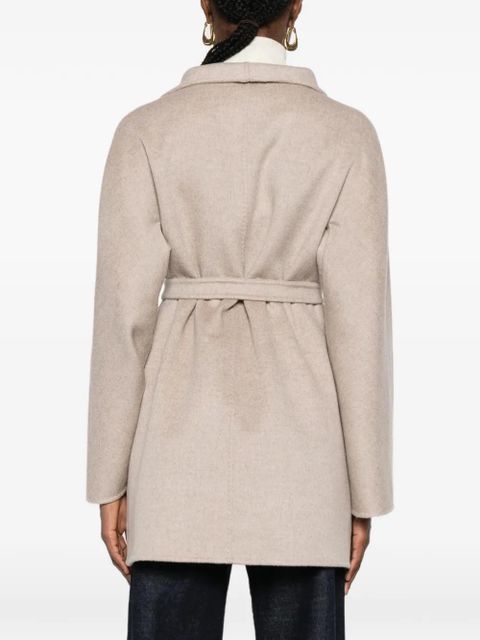 Max Mara patch-pocket belted coat - Neutrals