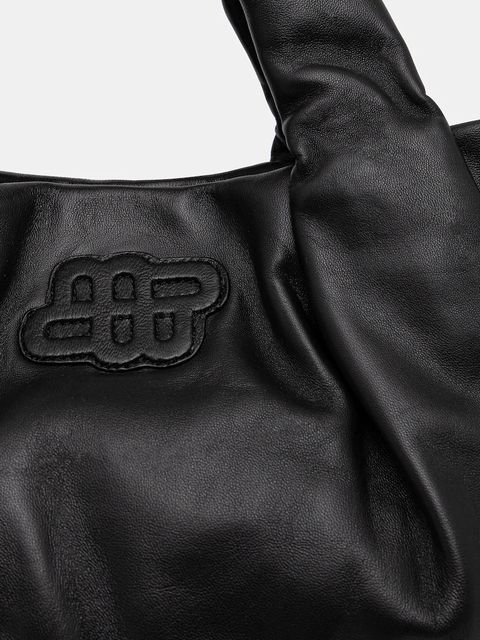 MUNTHE torebka skórzana LIX kolor czarny 253194825358