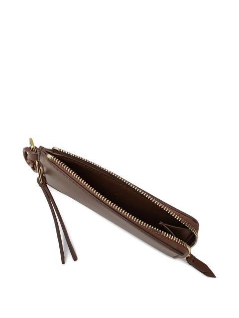 Gucci charm-detail card holder - Brown