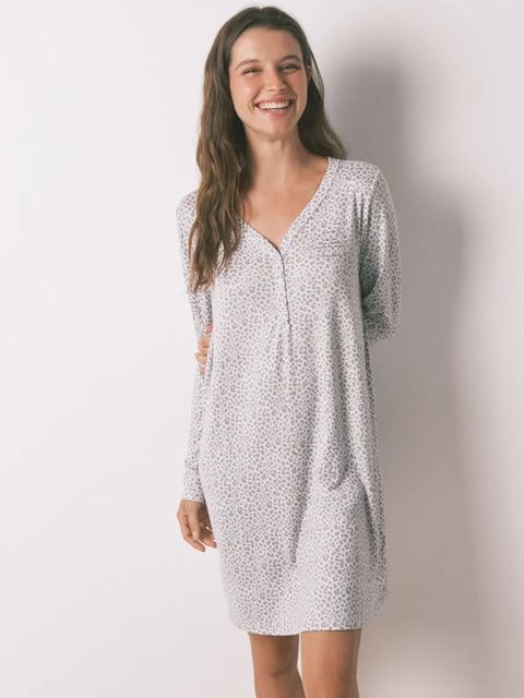 women'secret koszula nocna damska kolor biały 4442115 - zdjęcie produktu nr 2