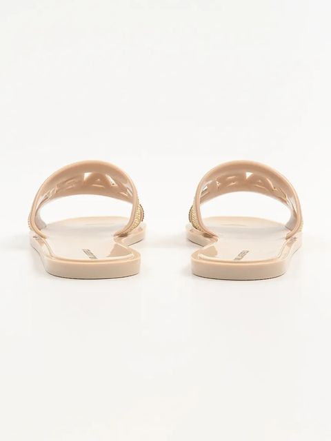 Karl Lagerfeld klapki JELLY III damskie kolor złoty KL80005S