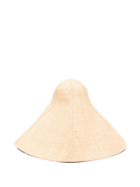 Ruslan Baginskiy stitched hat - Neutrals - zdjęcie produktu nr 2