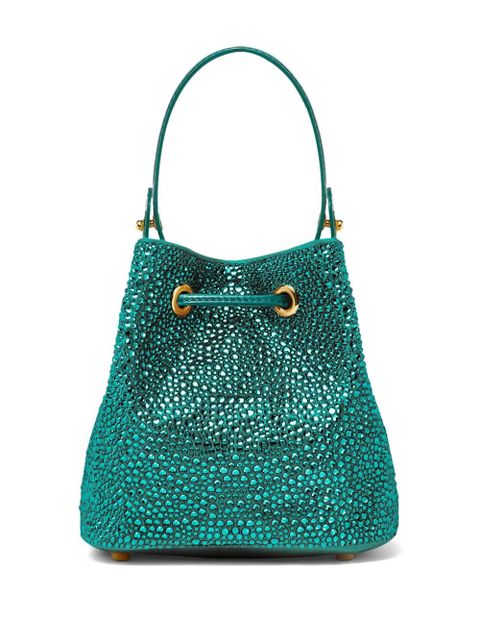 Versace La Medusa mini bucket bag - Green