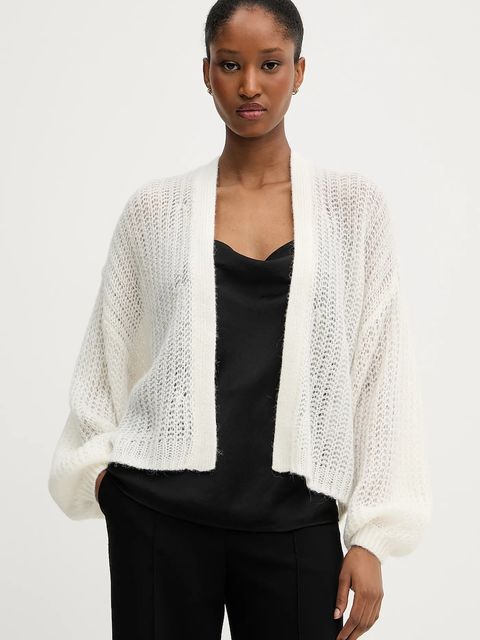 BOSS Orange kardigan z domieszką wełny C_Furgovia - zdjęcie produktu nr 1