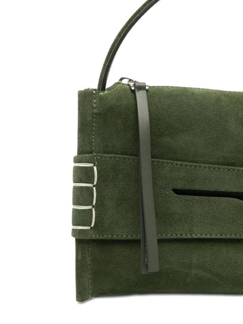 JW Anderson loafer top handle satchel - Green