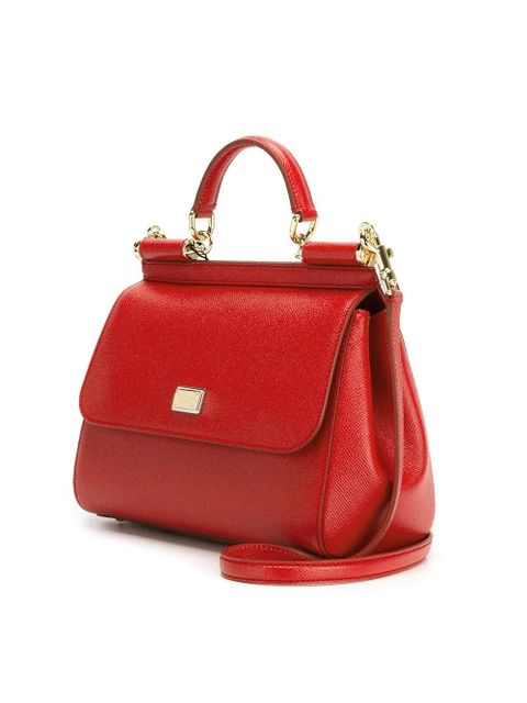 Dolce & Gabbana large Sicily tote bag - Red