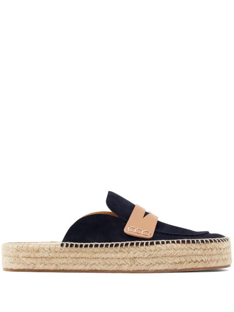 JW Anderson suede espadrilles - Blue - zdjęcie produktu nr 1