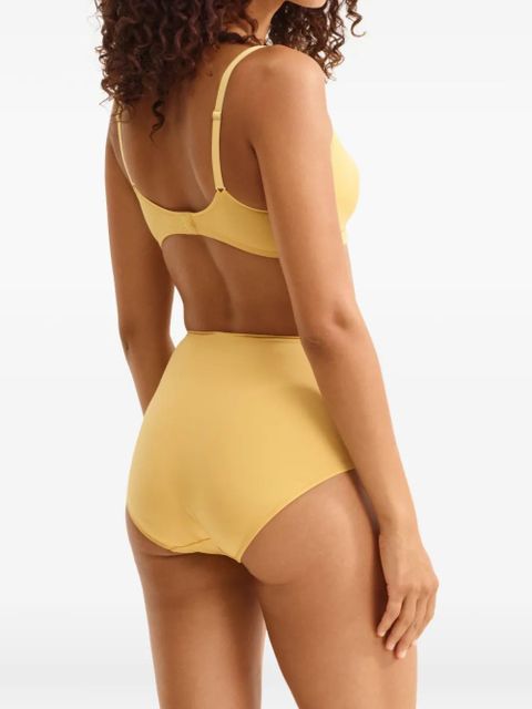 ERES Lydia Soyeuse wireless triangle bra - Yellow