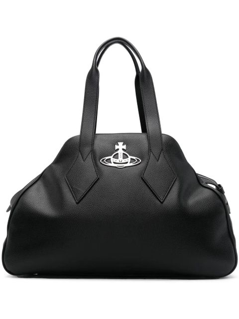 Vivienne Westwood large Yasmine tote bag - Black