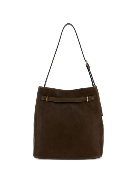 Miu Miu Aventure leather tote bag - Brown - zdjęcie produktu nr 2