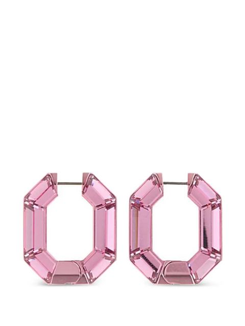 Swarovski Lucent crystal earrings - Pink - zdjęcie produktu nr 1