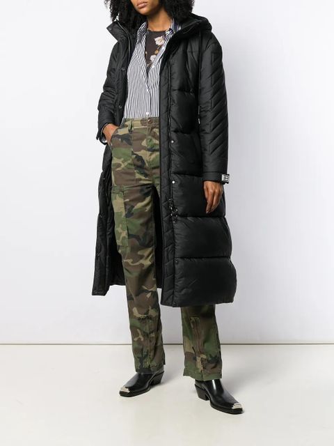 Off-White hooded padded coat - Black - zdjęcie produktu nr 2