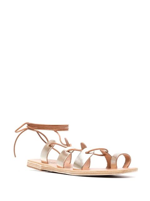 Ancient Greek Sandals Alcyone lace-up sandals - Metallic - zdjęcie produktu nr 2