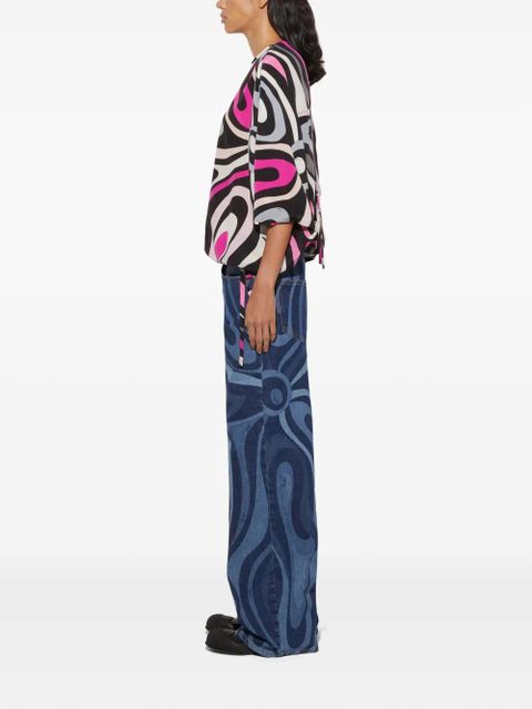 PUCCI Marmo blouse - Black