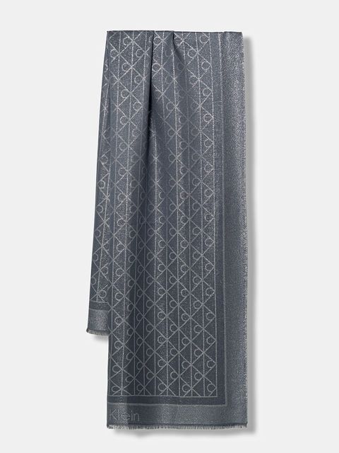 Calvin Klein szalik damski kolor niebieski LV04F8062G - zdjęcie produktu nr 1