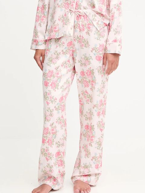 Lauren Ralph Lauren piżama damska kolor różowy ILN92441