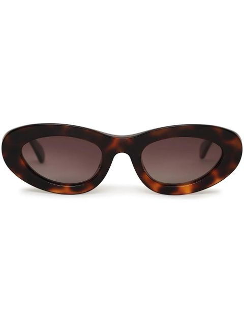 ANINE BING roma cat-eye frame sunglasses - Brown - zdjęcie produktu nr 1