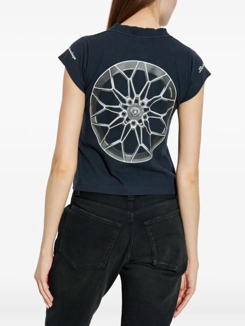 Balenciaga Lamborghini car-print T-shirt - Black