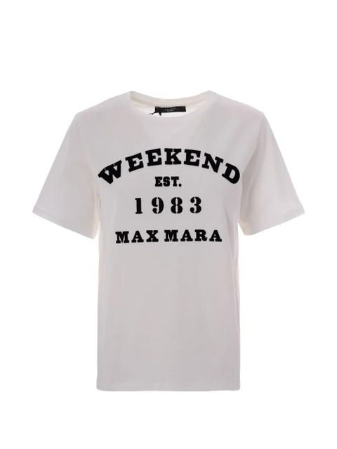 Max Mara graphic T-shirt - White - zdjęcie produktu nr 1