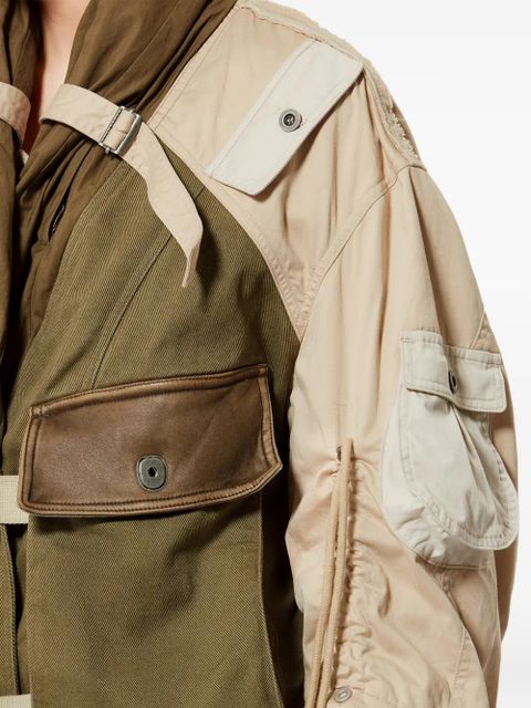 ISABEL MARANT Julissa military jacket - Neutrals