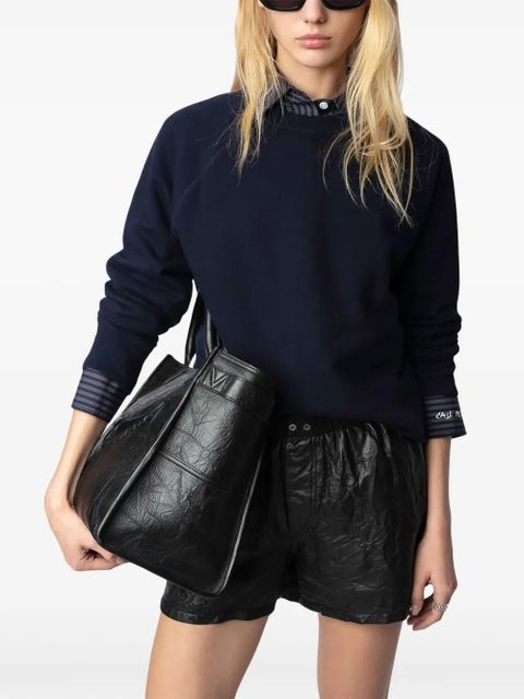 Zadig&Voltaire embroidered sweatshirt - Blue