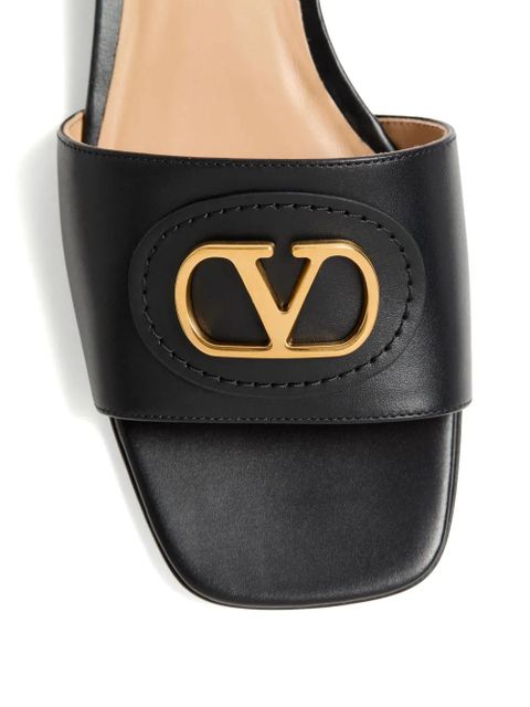 Valentino Garavani 20mm VLogo Signature slides - Black