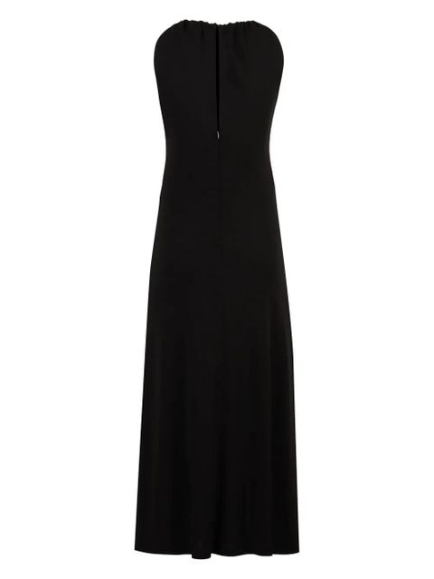 Givenchy lace-appliqué halterneck midi dress - Black - zdjęcie produktu nr 2