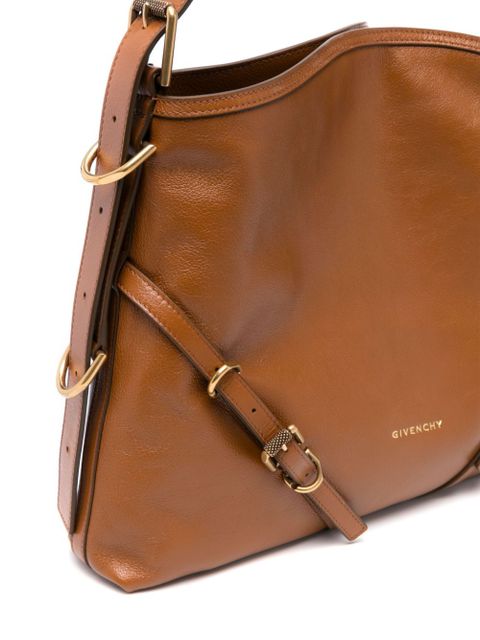 Givenchy medium Voyou leather shoulder bag - Brown