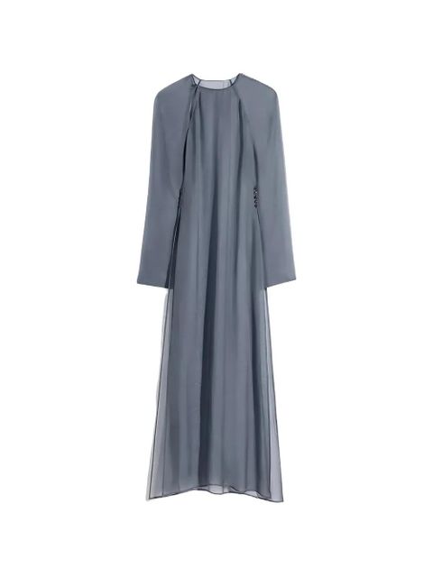 LEMAIRE long-sleeve maxi dress - Grey - zdjęcie produktu nr 1