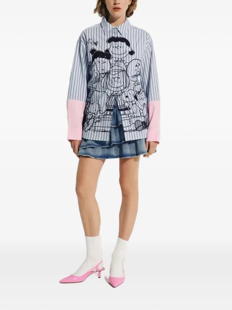 Essentiel Antwerp Peanuts striped shirt - Blue - zdjęcie produktu nr 2