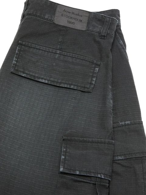 Acne Studios cargo palazzo trousers - 900-BLACK