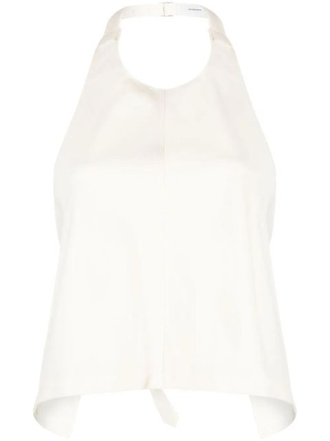 WARDROBE.NYC halterneck wool top - Neutrals - zdjęcie produktu nr 1