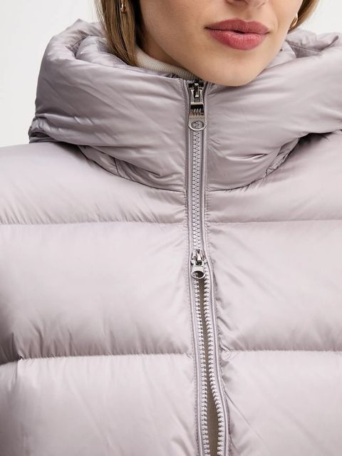 Hetrego kurtka puchowa ARINA kolor fioletowy zimowa oversize 8P600