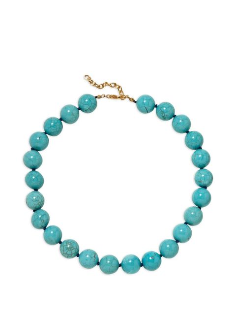 Jennifer Behr Louisa beaded necklace - Blue - zdjęcie produktu nr 1